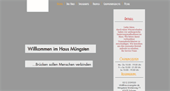 Desktop Screenshot of brueckenpark-muengsten.de